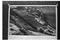 Aerial view of Fieldcrest Mills